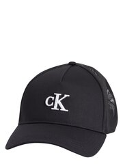Calvin Klein Archive Trucker Black 545008710 hind ja info | Meeste sallid, mütsid ja kindad | kaup24.ee