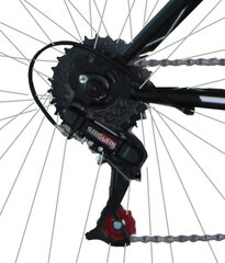 Детский велосипед - черный с розовым (Размер колеса: 26”) цена и информация | Велосипеды | kaup24.ee