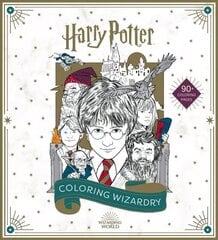 Harry Potter: Coloring Wizardry цена и информация | Книжки - раскраски | kaup24.ee