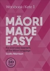 Maori Made Easy Workbook 1/Kete 1 цена и информация | Пособия по изучению иностранных языков | kaup24.ee