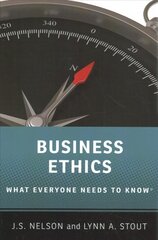 Business Ethics: What Everyone Needs to Know цена и информация | Книги по экономике | kaup24.ee