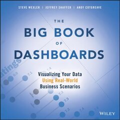 Big Book of Dashboards - Visualizing Your Data Using Real-World Business Scenarios: Visualizing Your Data Using Real-World Business Scenarios цена и информация | Книги по экономике | kaup24.ee