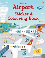 Airport Sticker and Colouring Book цена и информация | Книги для малышей | kaup24.ee
