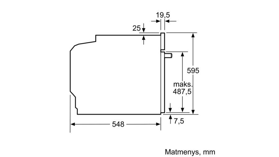 Bosch HBA533BW0S цена и информация | Ahjud | kaup24.ee