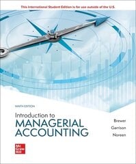 Introduction to Managerial Accounting 9th edition hind ja info | Majandusalased raamatud | kaup24.ee