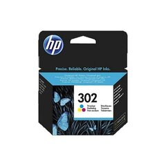 HP Ink 302 F6U65AE цена и информация | Картриджи для струйных принтеров | kaup24.ee