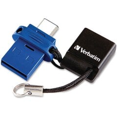 Флеш-накопитель Flash USB 3.0 C 32Гб Verbatim Store'n'go цена и информация | USB накопители | kaup24.ee