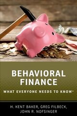 Behavioral Finance: What Everyone Needs to Know (R) hind ja info | Majandusalased raamatud | kaup24.ee