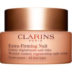 Укрепляющий ночной крем для лица Clarins Extra Firming Nuit 50 мл цена и информация | Кремы для лица | kaup24.ee