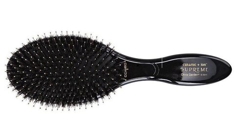 Olivia Garden Hairbrush Ceramic + Ion Supreme Combo щетка комбинированная цена и информация | Расчески, щетки для волос, ножницы | kaup24.ee