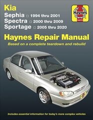 Kia Sephia (1994-2001) Spectra (2000-2009) Sportage (2005-2020): Based on a Complete Teardown and Rebuild - Includes Essential Information for Today's More Complex Vehicles цена и информация | Путеводители, путешествия | kaup24.ee