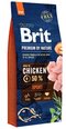 Brit Premium by Nature Sport полноценный корм для собак 15кг