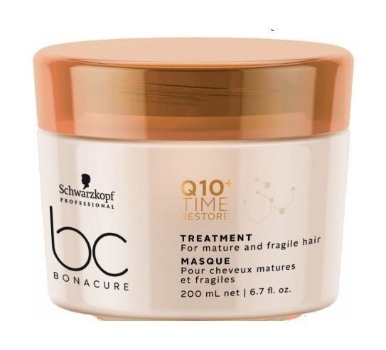 Mask küpsetele juustele Schwarzkopf Professional BC Bonacure Q10+ 200 ml цена и информация | Maskid, õlid, seerumid | kaup24.ee