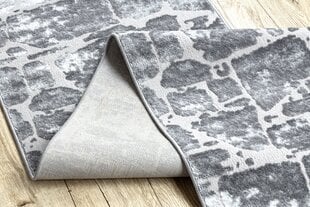 Rugsx ковровая дорожка Mefe 6184, серая, 150 см цена и информация | Ковры | kaup24.ee