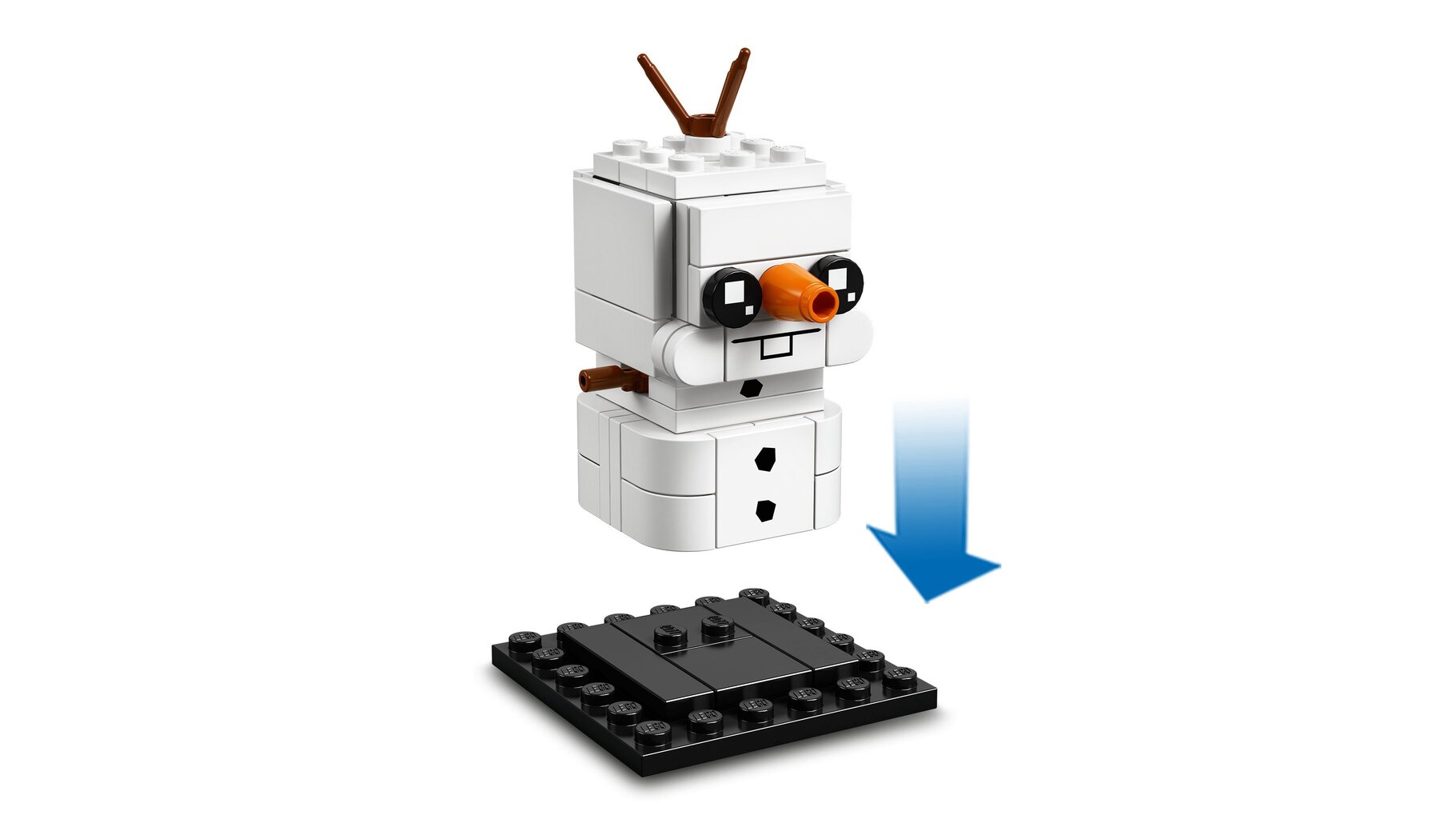 41618 LEGO® BRICKHEADZ Anna ja Olaf цена и информация | Klotsid ja konstruktorid | kaup24.ee
