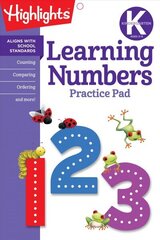 Kindergarten Learning Numbers цена и информация | Книги для малышей | kaup24.ee