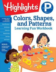 Preschool Colors, Shapes, and Patterns: Highlights Hidden Pictures цена и информация | Книги для малышей | kaup24.ee