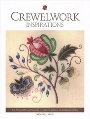 Crewelwork Inspirations: 8 of the World's Most Beautiful Crewelwork Projects, to Delight and Inspire hind ja info | Kunstiraamatud | kaup24.ee