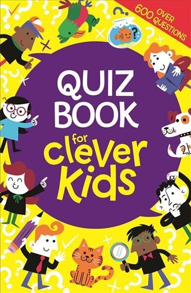 Quiz Book for Clever Kids (R) цена и информация | Väikelaste raamatud | kaup24.ee