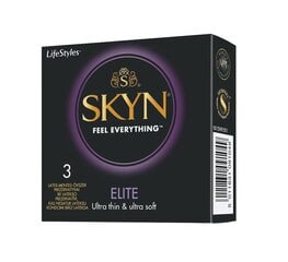 Презервативы SKYN Elite, 3 шт. цена и информация | Презервативы | kaup24.ee