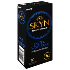 Prezervatyvai SKYN Extra Lubricated, 10 vnt. hind ja info | Kondoomid | kaup24.ee