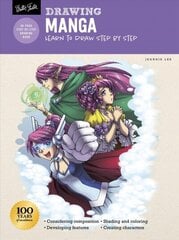 Drawing: Manga: Learn to draw step by step Revised Edition цена и информация | Книги об искусстве | kaup24.ee