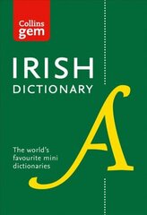 Irish Gem Dictionary: The World's Favourite Mini Dictionaries 5th Revised edition hind ja info | Võõrkeele õppematerjalid | kaup24.ee