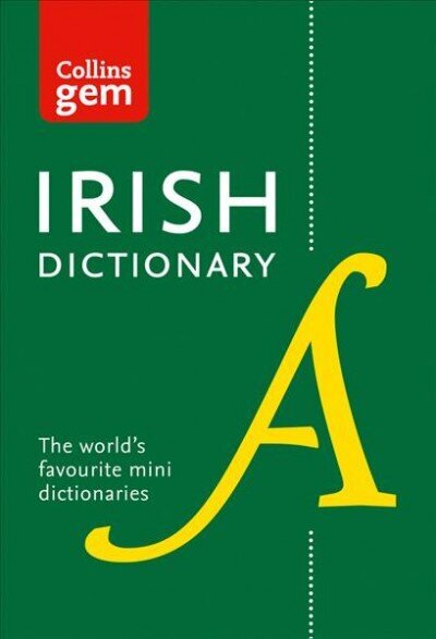 Irish Gem Dictionary: The World's Favourite Mini Dictionaries 5th Revised edition цена и информация | Võõrkeele õppematerjalid | kaup24.ee