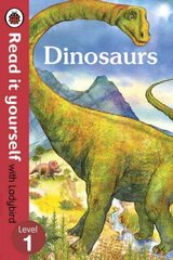 Dinosaurs - Read it yourself with Ladybird: Level 1 (non-fiction): Level 1 (Non-Fiction), Level 1 цена и информация | Книги для малышей | kaup24.ee