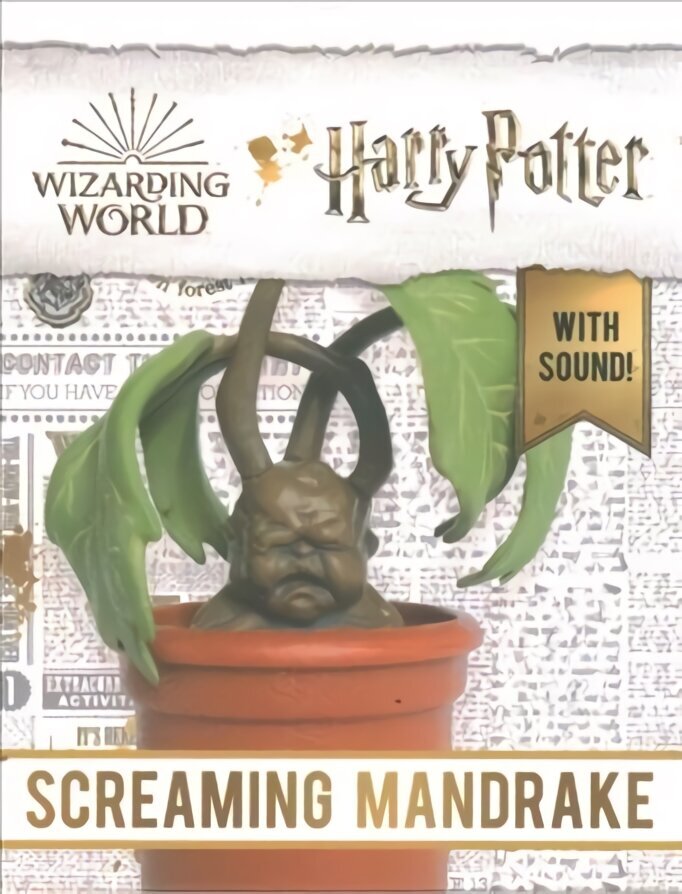 Harry Potter Screaming Mandrake: With Sound! цена и информация | Kunstiraamatud | kaup24.ee