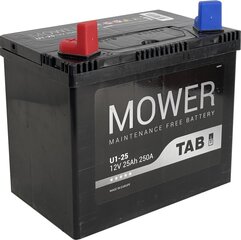 Aku Tab Mower U1-25 25Ah 250A 12V hind ja info | TAB Autokaubad | kaup24.ee
