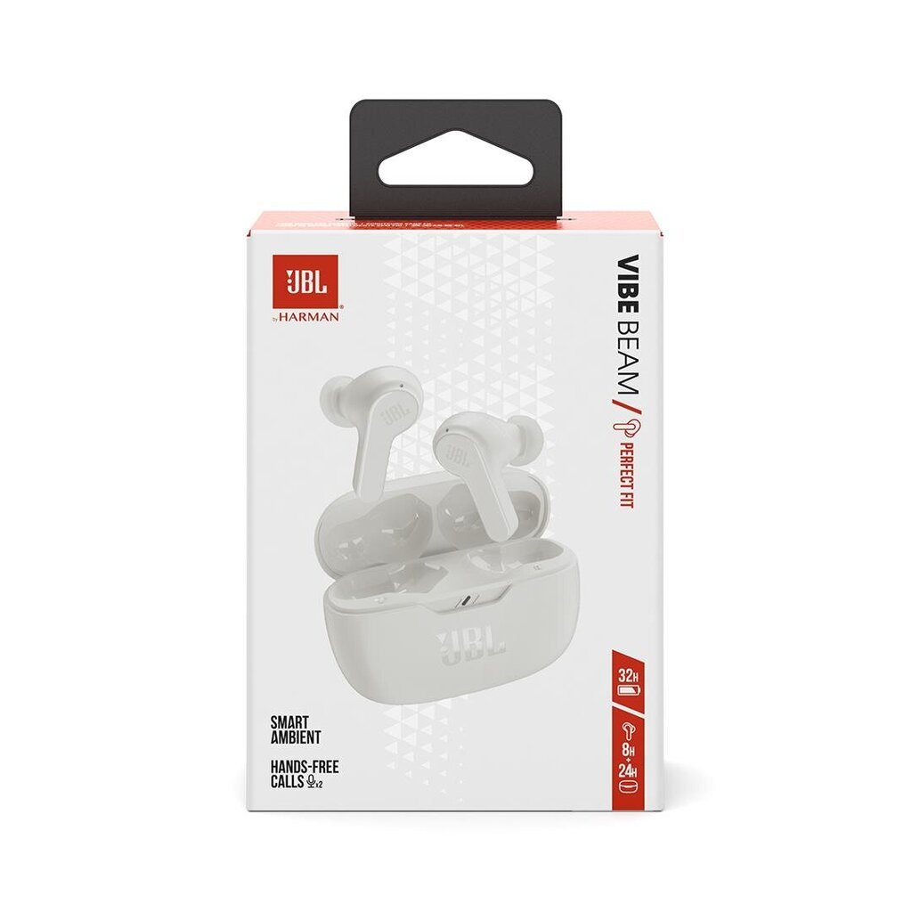 JBL Wave Beam TWS White JBLWBEAMWHT hind ja info | Kõrvaklapid | kaup24.ee