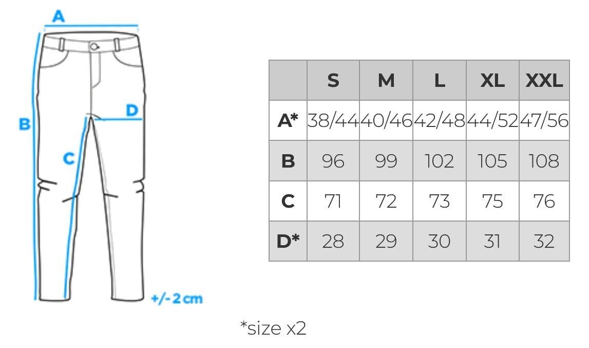 Dressipüksid - sinine V3 OM-22FW-001 hind ja info | Meeste püksid | kaup24.ee