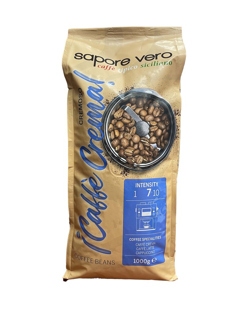 Kohvioad Sapore Vero Caffe Crema, 1 kg цена и информация | Kohv, kakao | kaup24.ee