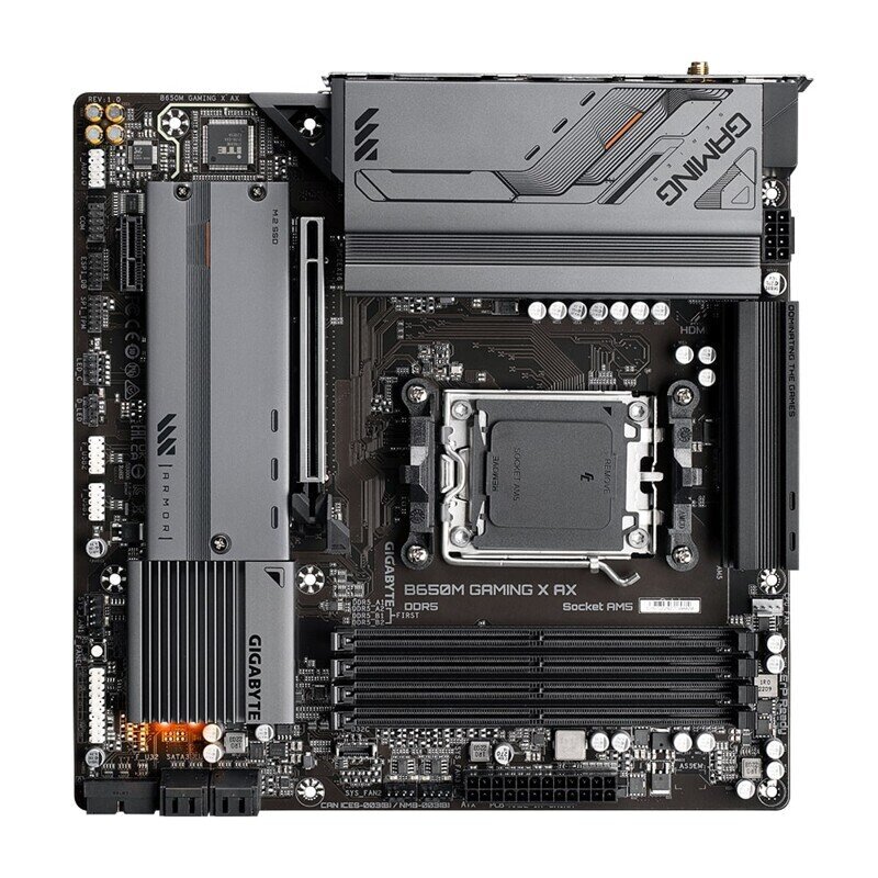 Gigabyte B650M GAMING X AX 1.1 M/B Processor family AMD hind ja info | Emaplaadid | kaup24.ee