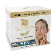 Мультивитаминная сывороточная капсула для лица Health & Beauty Premium line, 40 шт. цена и информация | Сыворотки для лица, масла | kaup24.ee