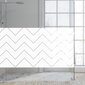 Dekoratiivne valge matt kleepkile (Deko8) hind ja info | Kleepkiled | kaup24.ee