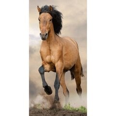 Пляжное полотенце Horse Brown, 70x140 см цена и информация | Полотенца | kaup24.ee