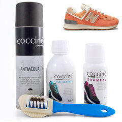 Комплект для замшевых кроссовок любого цвета Coccine® цена и информация | Уход за одеждой и обувью | kaup24.ee