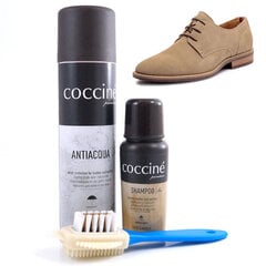 Комплект для замши любого цвета Coccine® цена и информация | Уход за одеждой и обувью | kaup24.ee