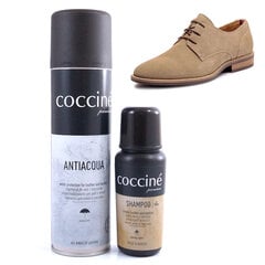 Комплект для замши любого цвета Coccine® цена и информация | Уход за одеждой и обувью | kaup24.ee