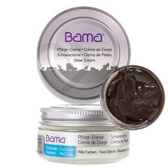 Tumepruuni värvi kreem siledale nahale Bama® - Bama Shoe Cream 033 цена и информация | Уход за одеждой и обувью | kaup24.ee