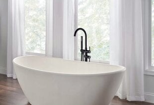 Смеситель для ванной комнаты REA Ortis Black цена и информация | Смесители | kaup24.ee