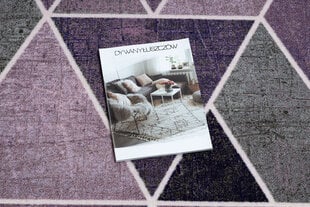 Ковровая дорожка, треугольная, фиолетовый цвет, 57 x 140 см цена и информация | Ковры | kaup24.ee