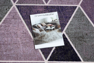 Ковровая дорожка, треугольная, фиолетовый цвет, 57 x 200 см цена и информация | Ковры | kaup24.ee