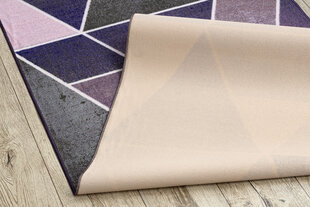 Ковровая дорожка, треугольная, фиолетовый цвет, 57 x 180 см цена и информация | Ковры | kaup24.ee