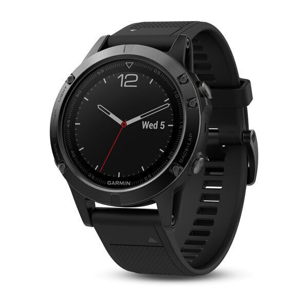 Garmin fēnix® 5 Sapphire Black цена и информация | Nutikellad (smartwatch) | kaup24.ee