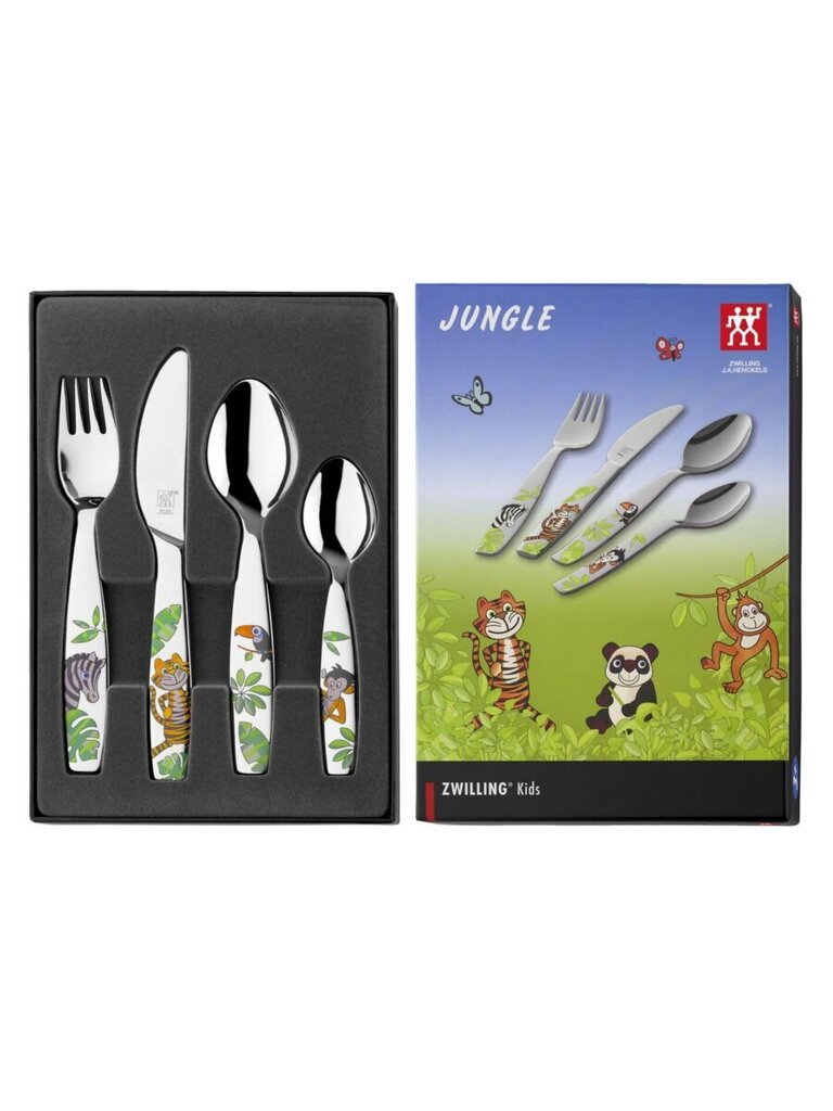 Zwilling Jungle Children's Flatware Set *4 hind ja info | Söögiriistad | kaup24.ee
