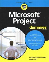 Microsoft Project For Dummies hind ja info | Majandusalased raamatud | kaup24.ee