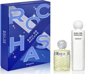 Naiste parfümeeria Rochas Eau Rochas Edt Spray 220 ml Sets Body 500 ml Nav22 hind ja info | Naiste parfüümid | kaup24.ee